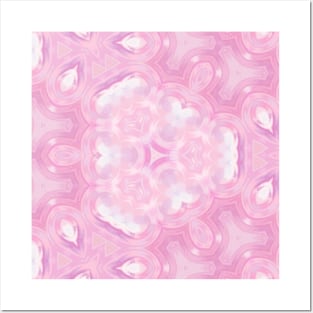 Kaleidoscope Of Soft & Bright Pink Colors Posters and Art